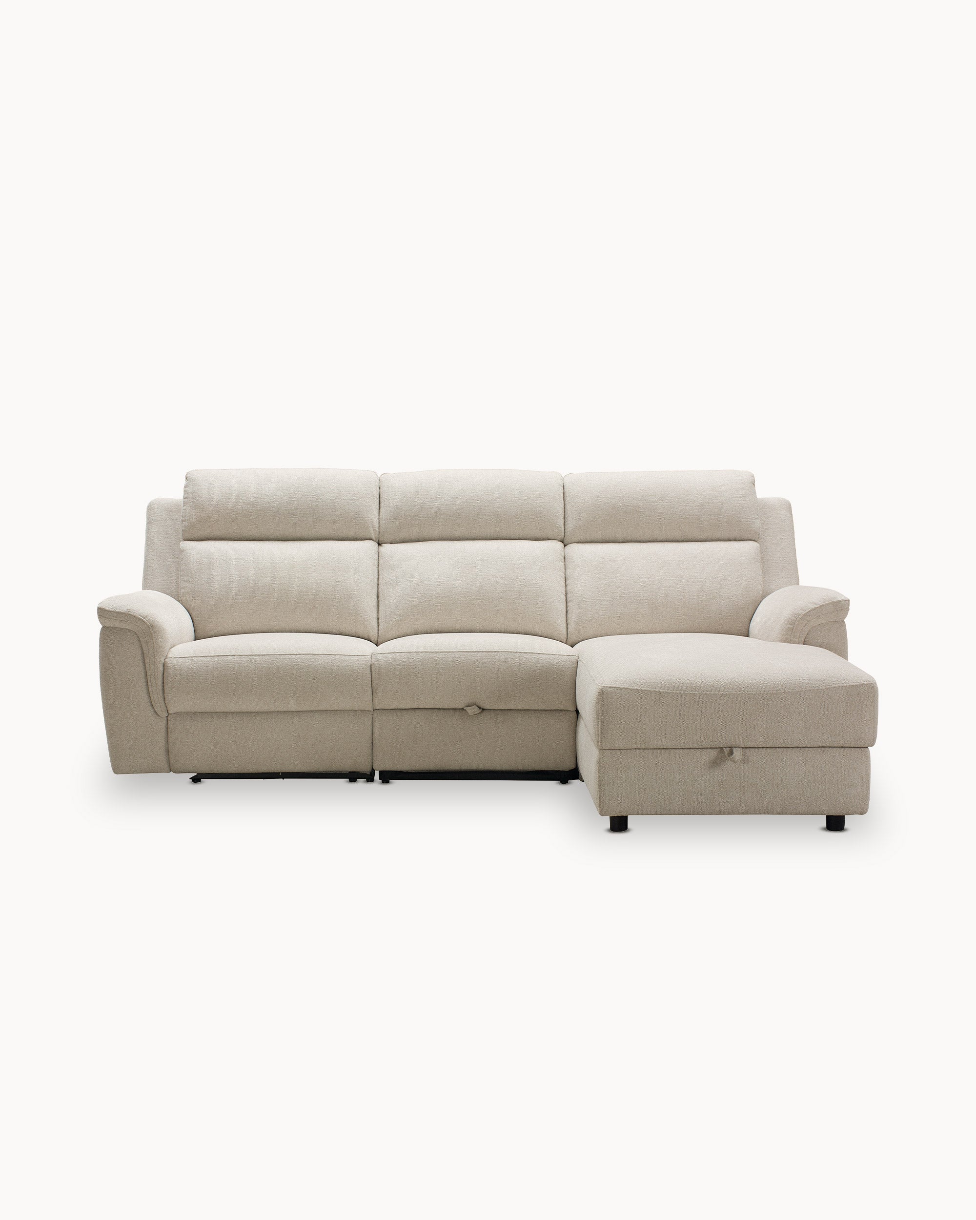 Sofá chaise longue CHRISTINA relax elétrico