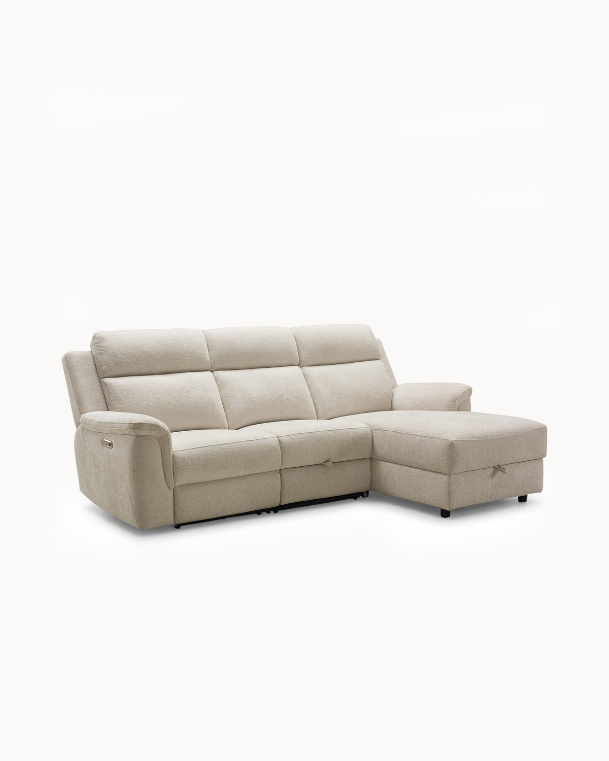 Sofá chaise longue CHRISTINA relax elétrico