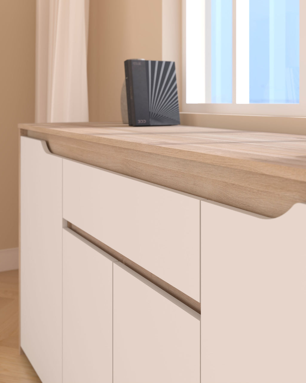 WENDY sideboard with 4 doors and 1 drawer
