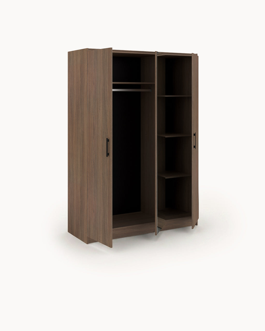 AZUKA wardrobe with mirror and 3 doors