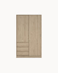 Roupeiro NEW MATRIX II com 2 portas e 3 gavetas