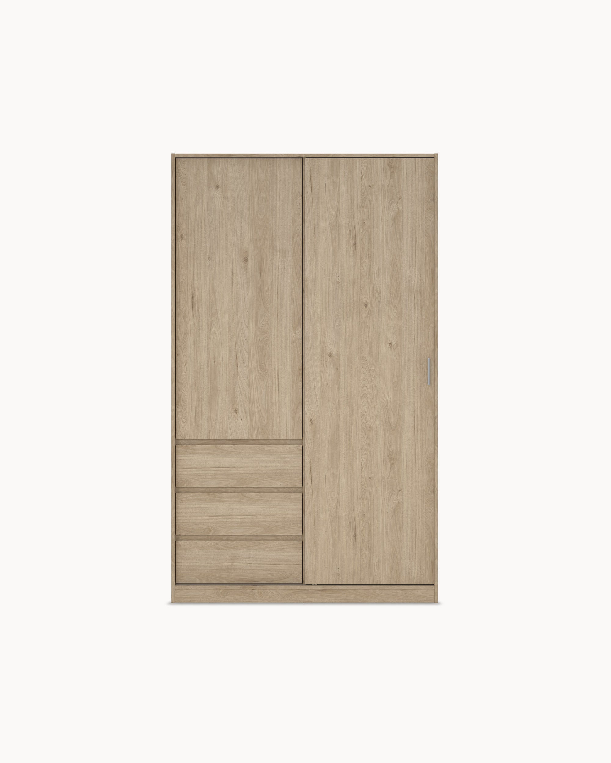 NEW MATRIX II Wardrobe with 2 doors and 3 drawers