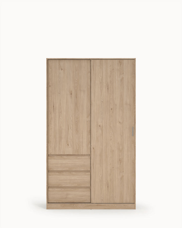 Roupeiro NEW MATRIX II com 2 portas e 3 gavetas