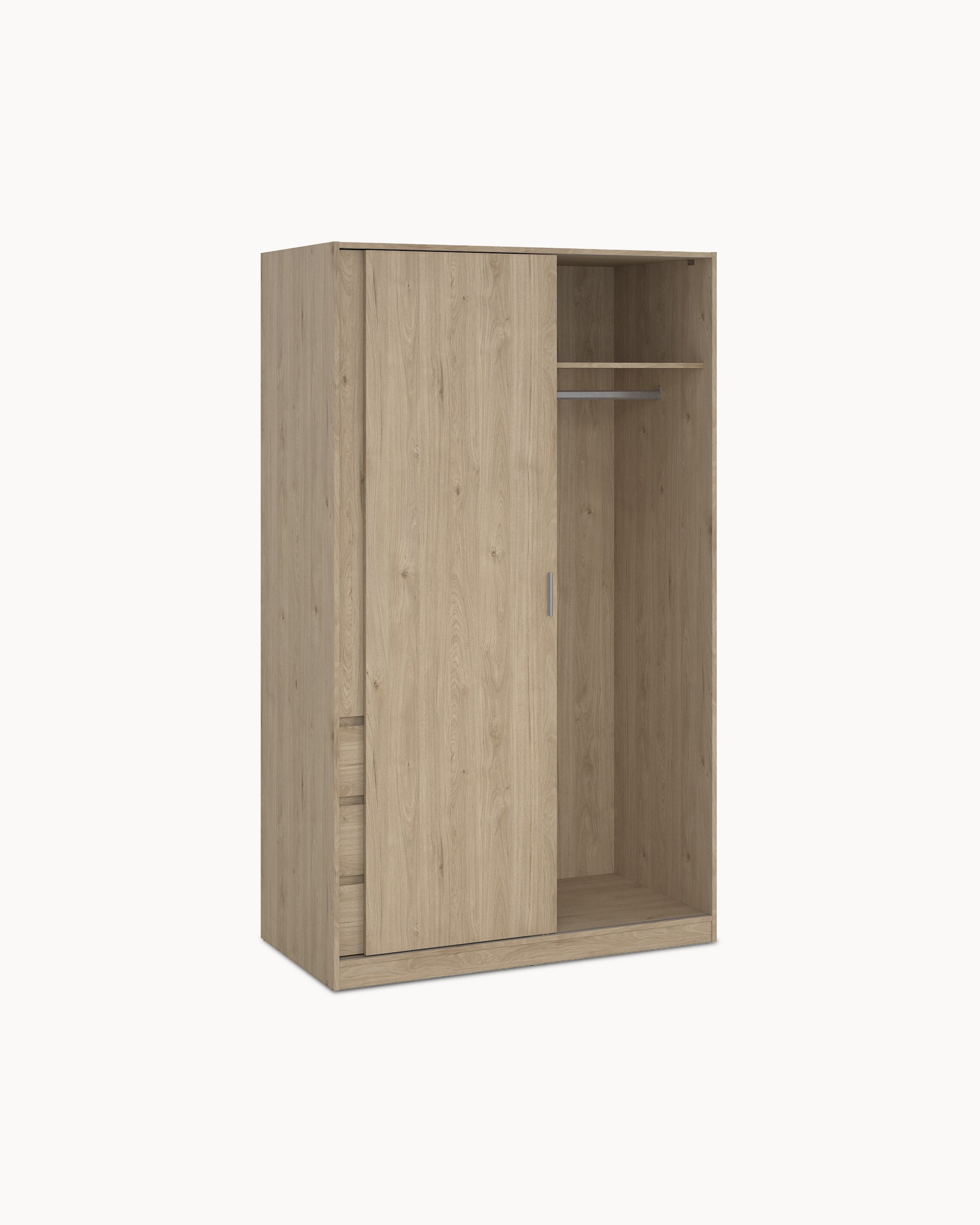 Roupeiro NEW MATRIX II com 2 portas e 3 gavetas