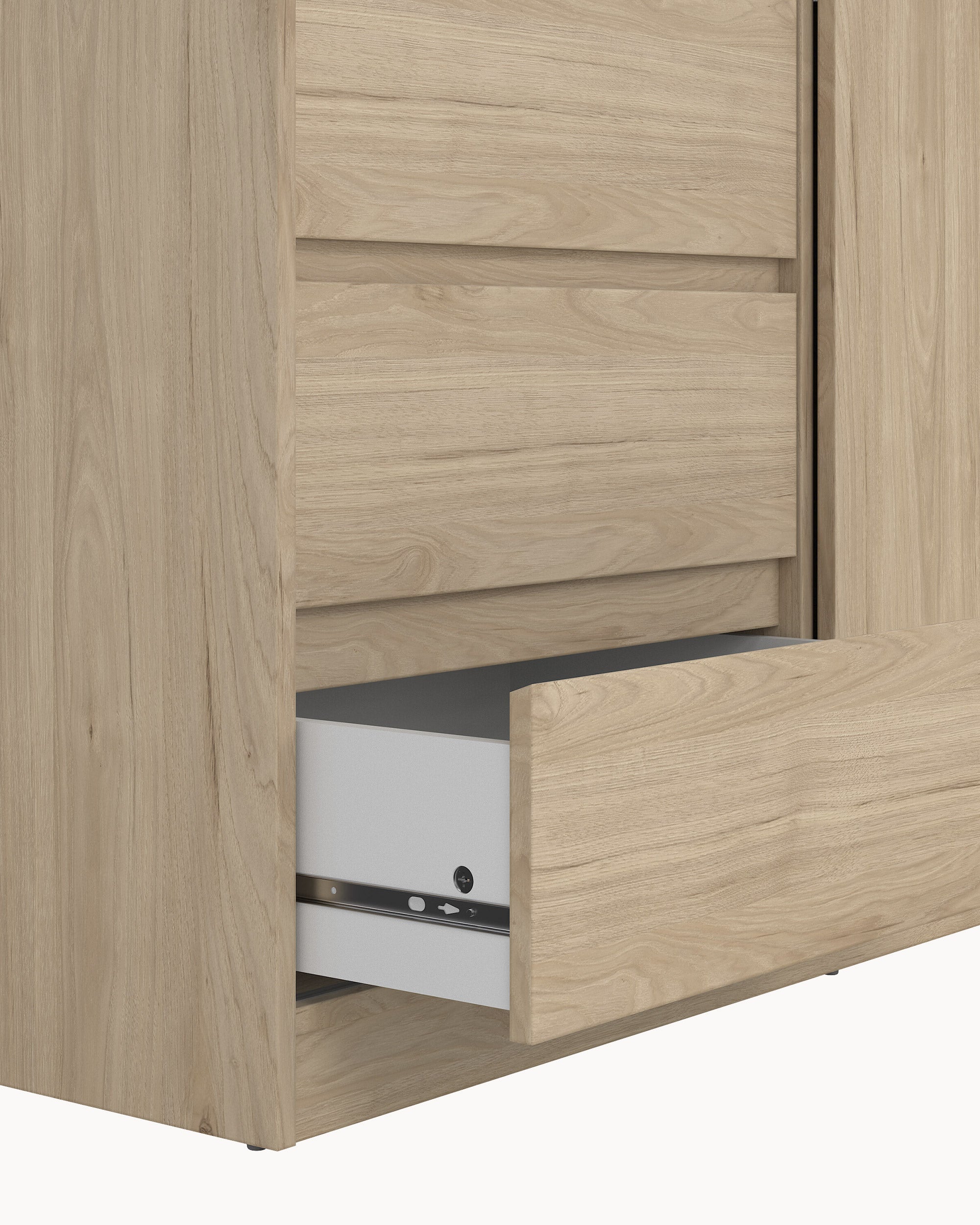 Roupeiro NEW MATRIX II com 2 portas e 3 gavetas