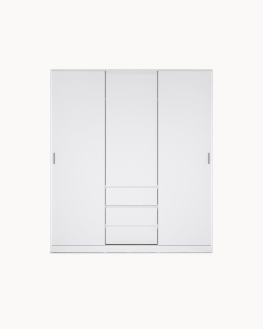 Roupeiro NEW MATRIX SHINY com 3 portas e 3 gavetas