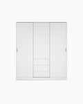 Roupeiro NEW MATRIX SHINY com 3 portas e 3 gavetas