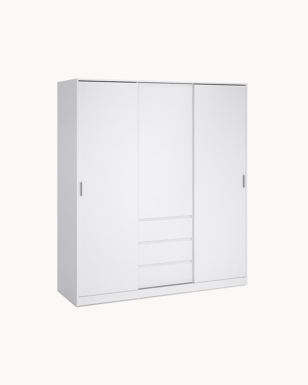 Roupeiro NEW MATRIX SHINY com 3 portas e 3 gavetas