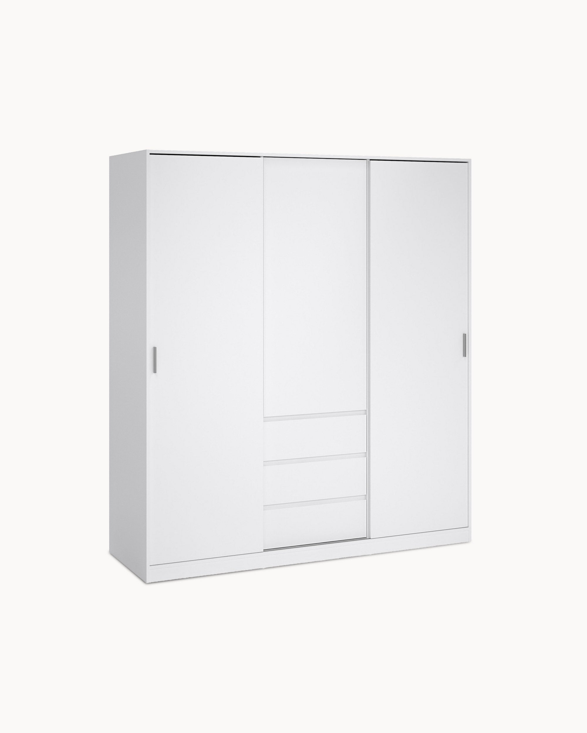 Roupeiro NEW MATRIX SHINY com 3 portas e 3 gavetas