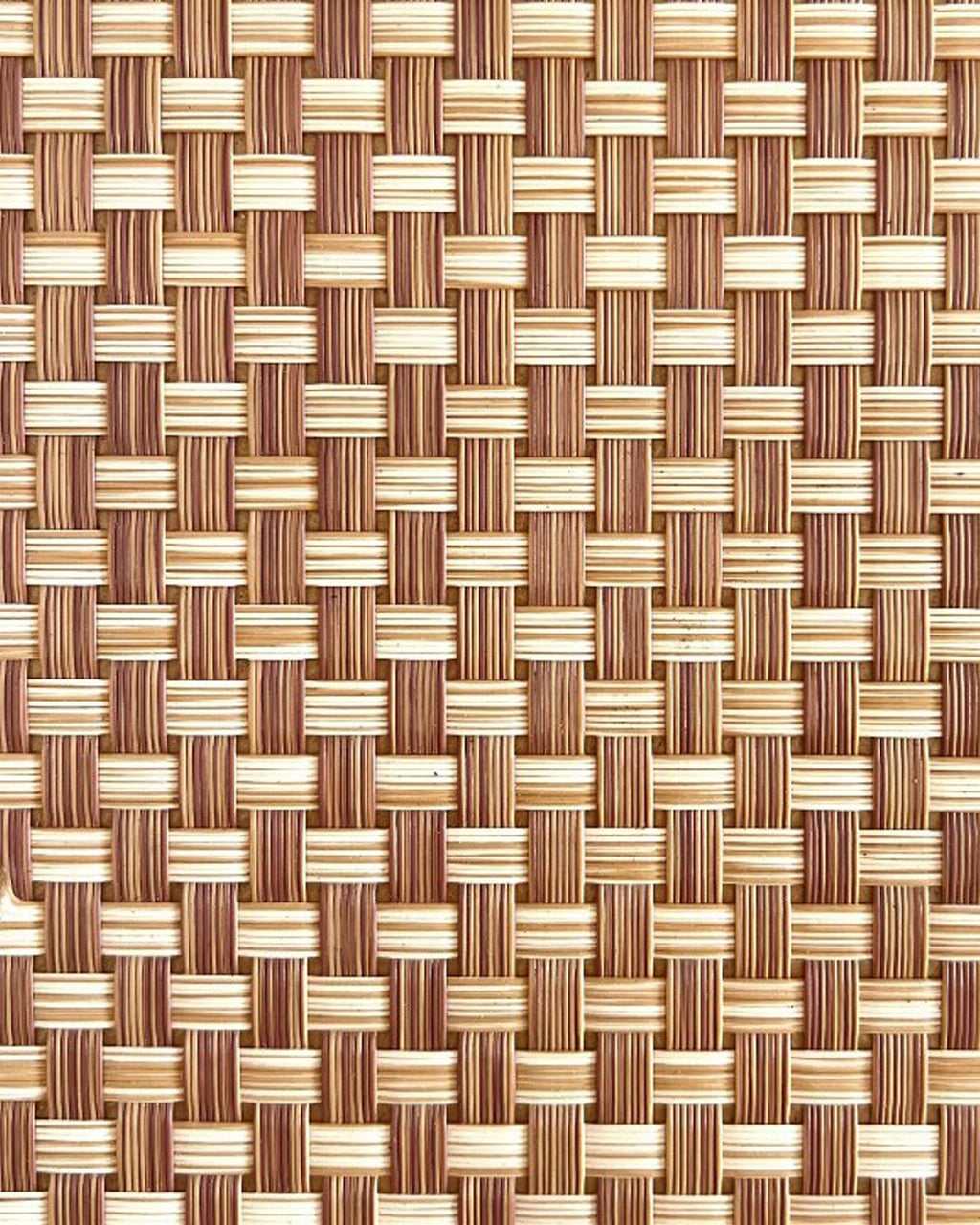 VIMEA wardrobe in rattan and 3 doors