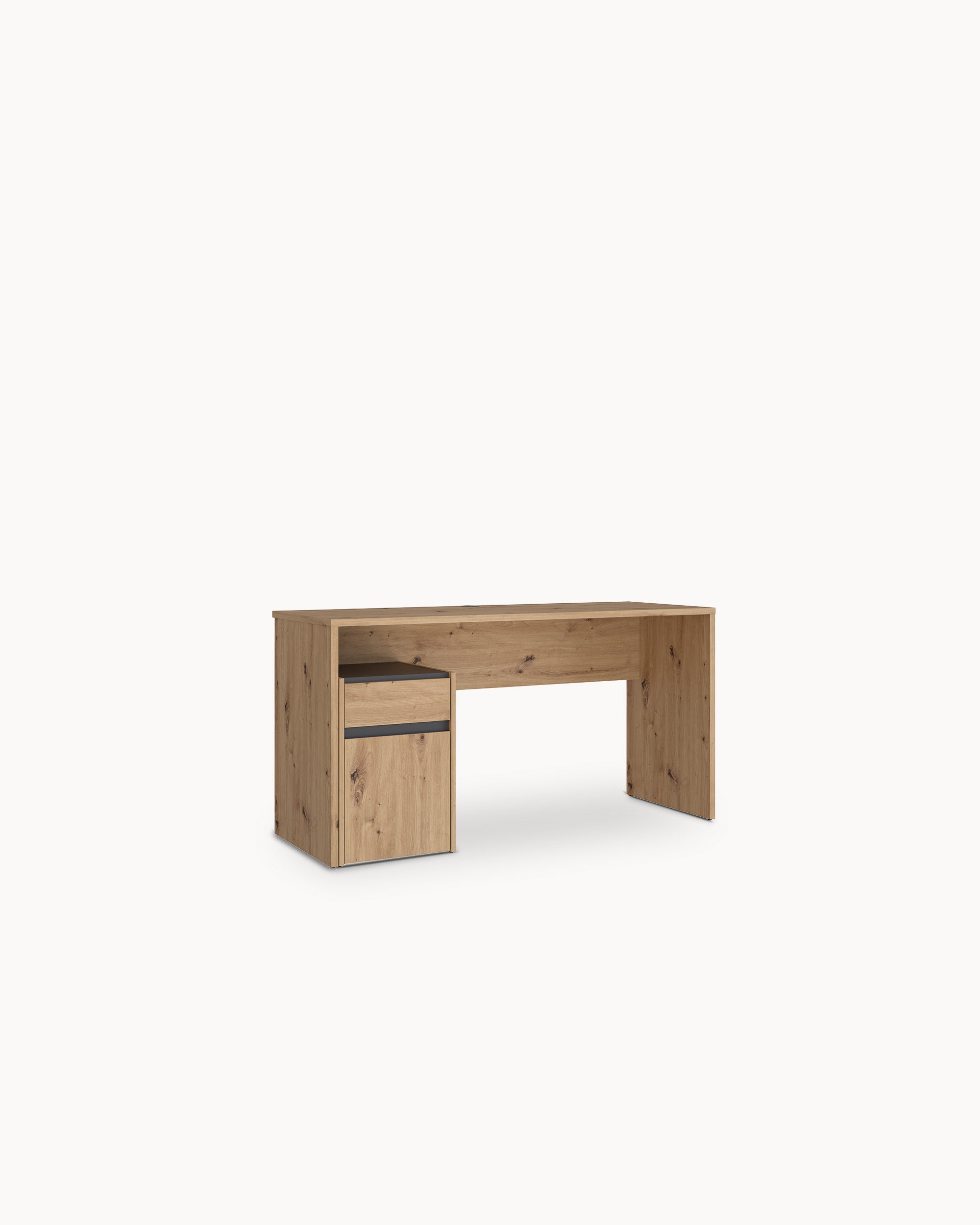 MAGNUS desk with 1 door and 1 drawer