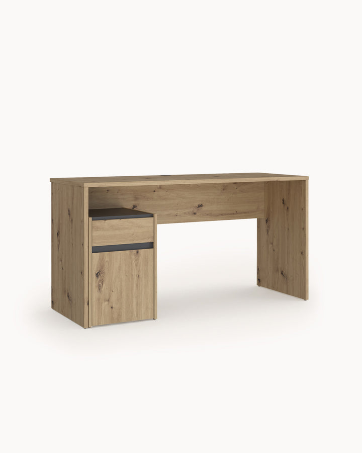 MAGNUS desk with 1 door and 1 drawer