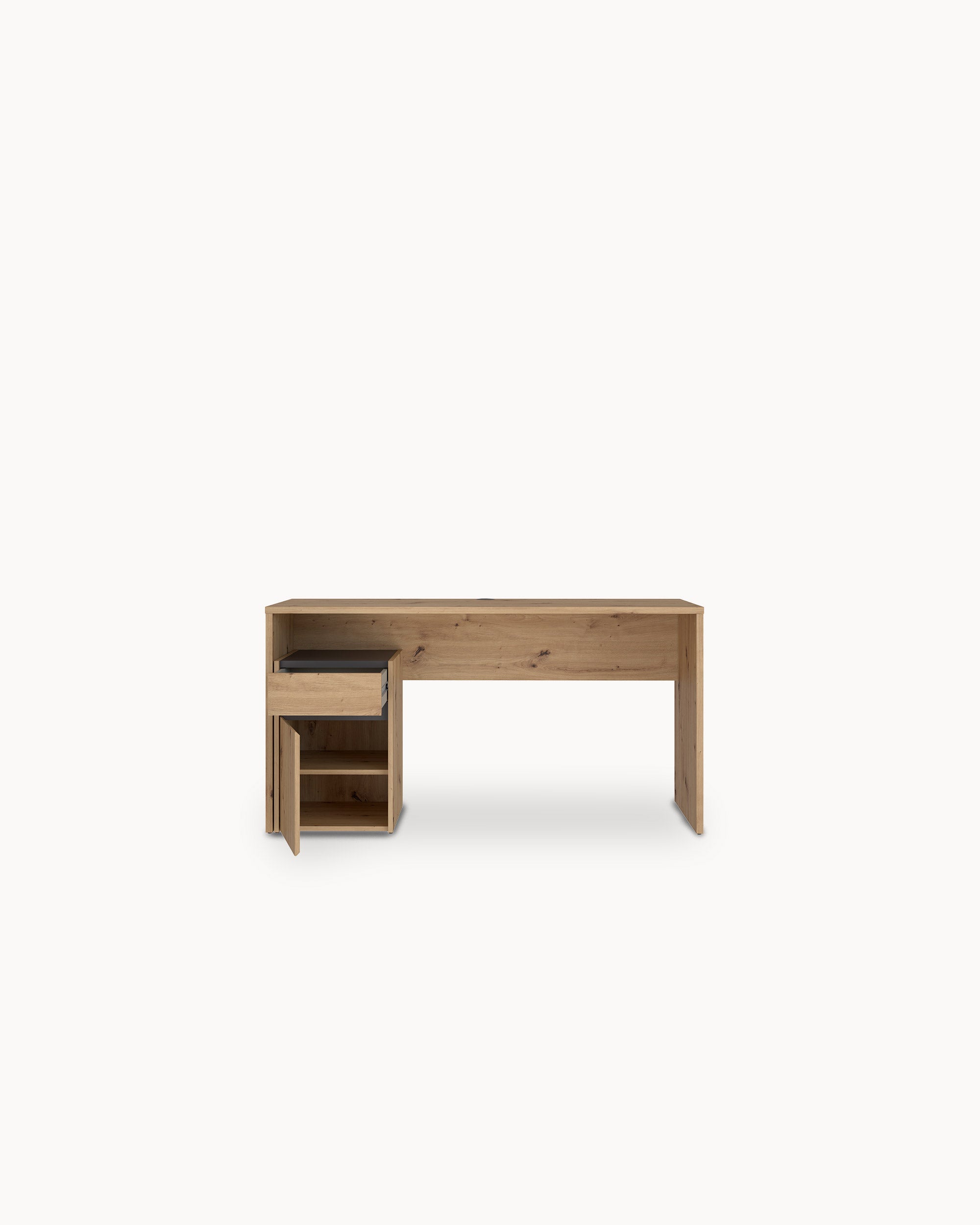 MAGNUS desk with 1 door and 1 drawer