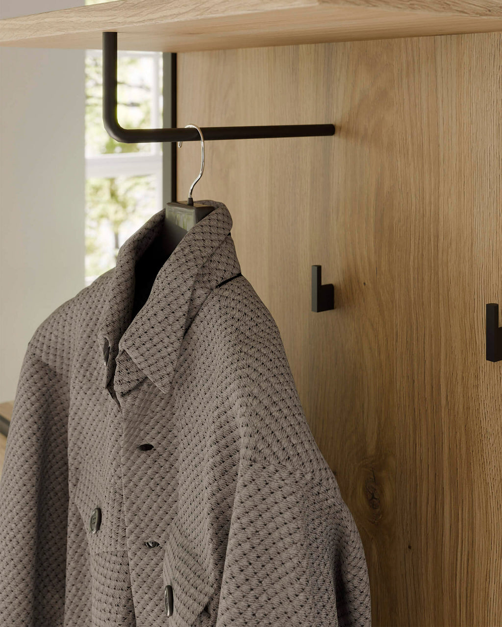 Mueble recibidor ATRIA con espejo y 3 puertas
