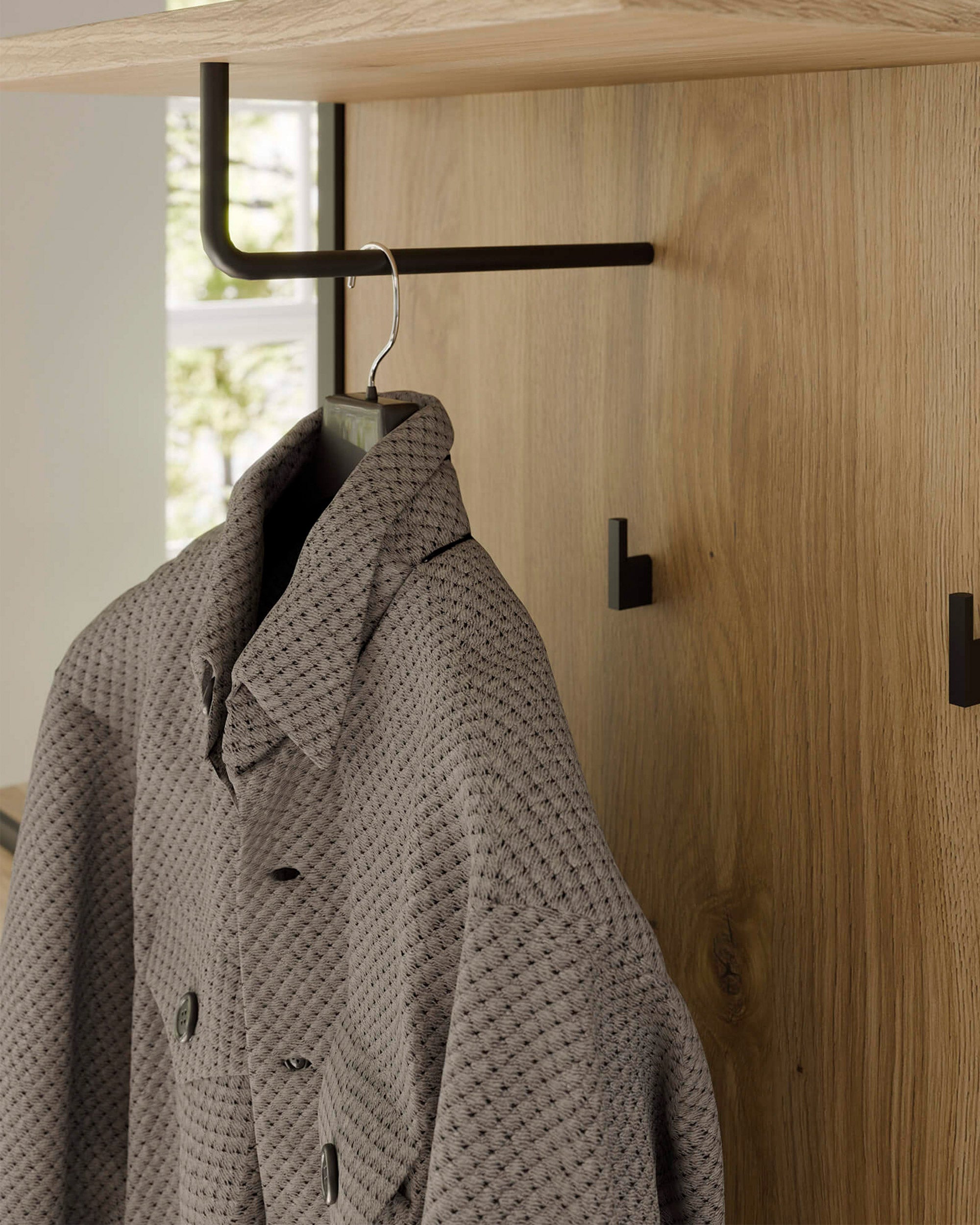 Mueble recibidor ATRIA con espejo y 3 puertas
