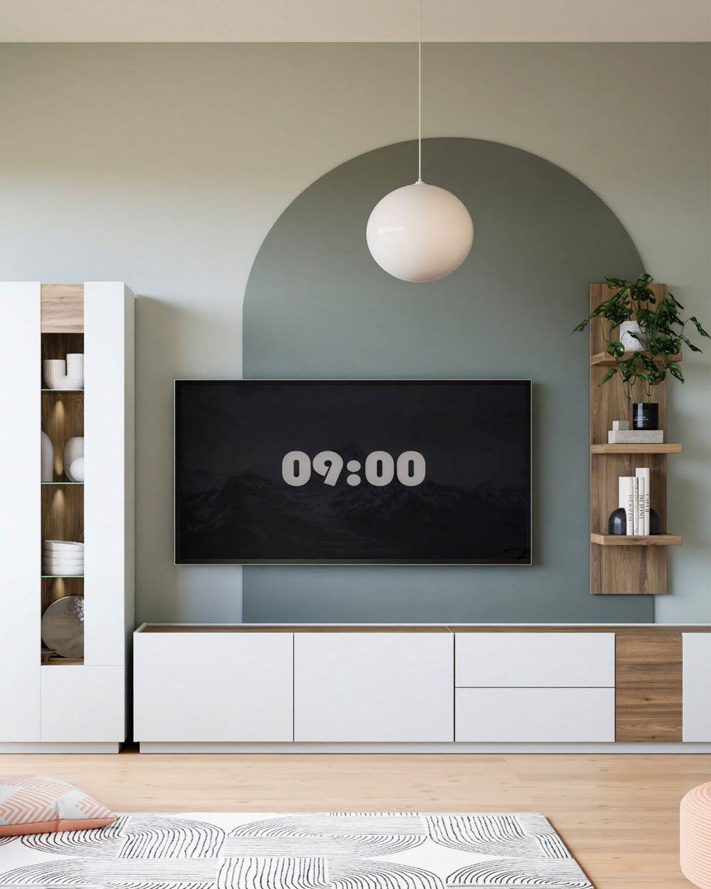 Mueble de TV LINA con 3 elementos