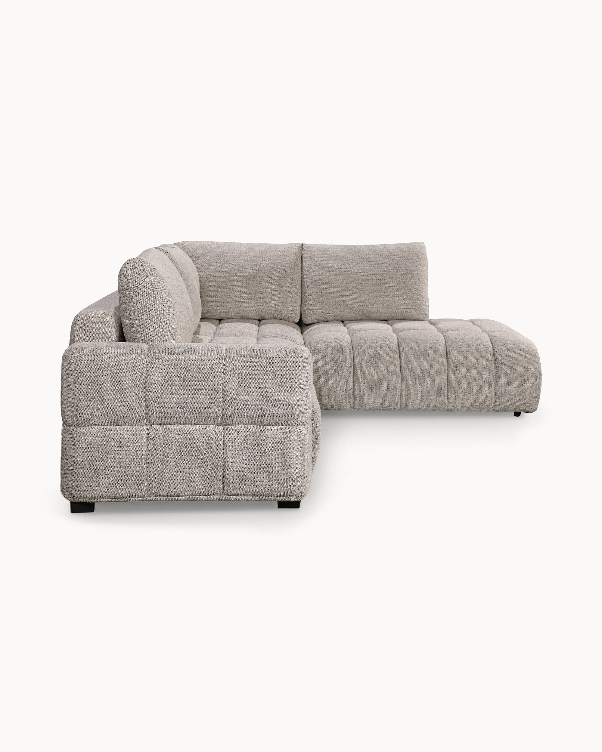 Sofá de canto MASHA com cama e baús