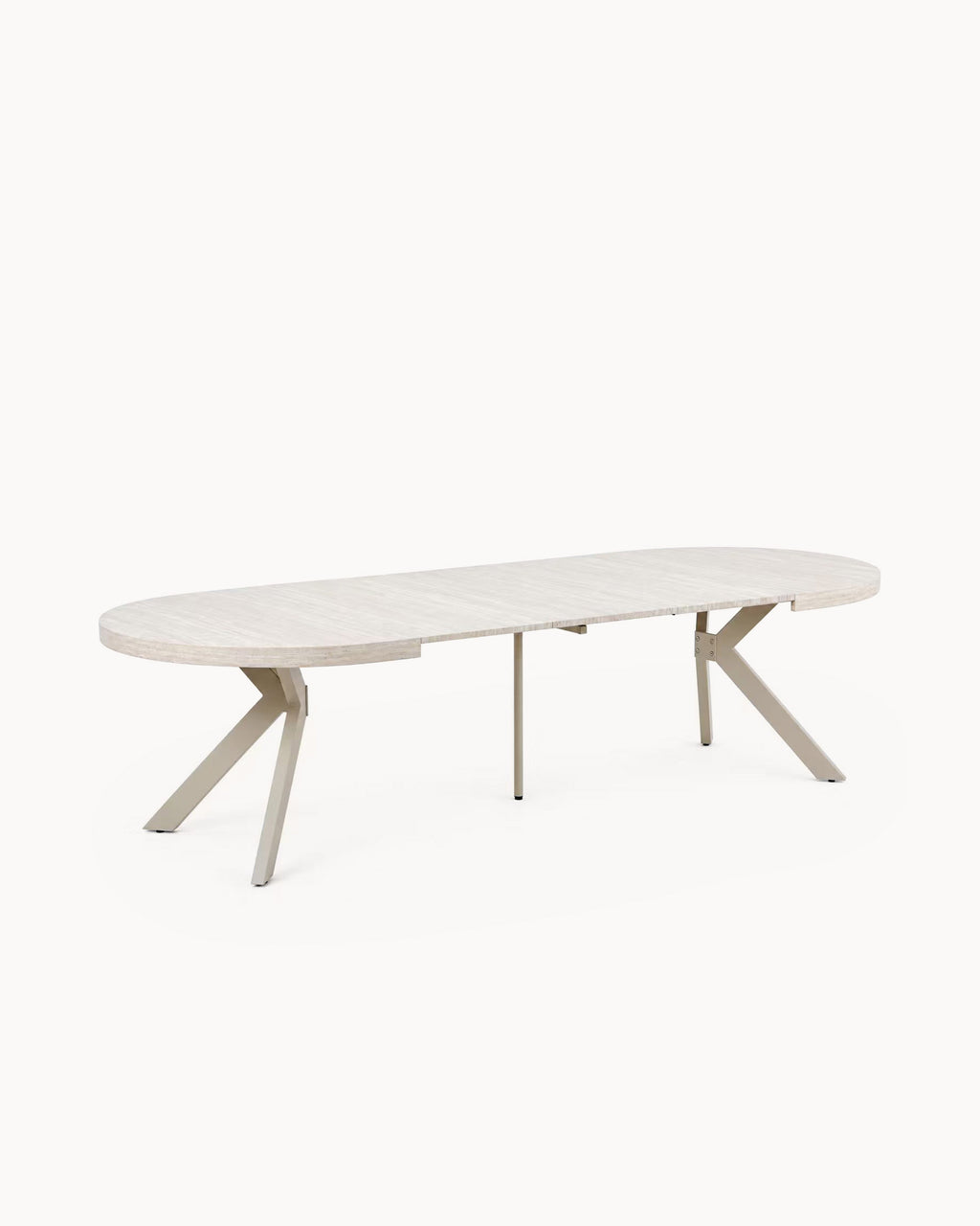 Mesa redonda extensível CHRISTAL (150-300cm)