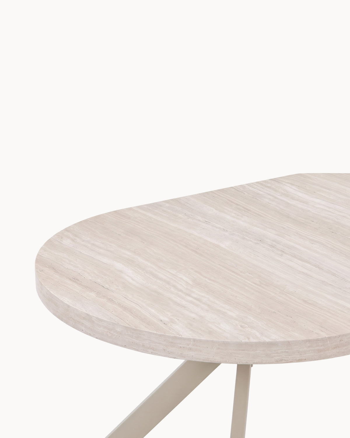 Mesa redonda extensível CHRISTAL (150-300cm)