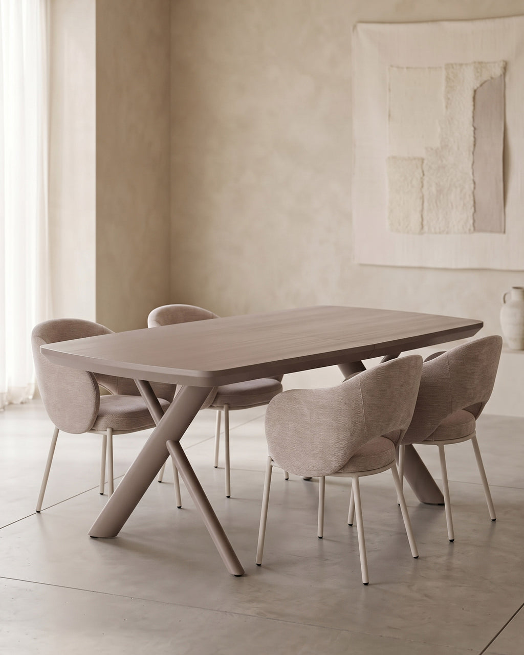 Mesa extensível CLAUDE (180-260cm)
