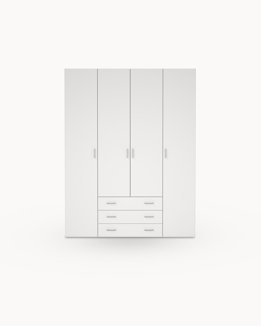 Soajo wardrobe with 4 doors and 3 drawers
