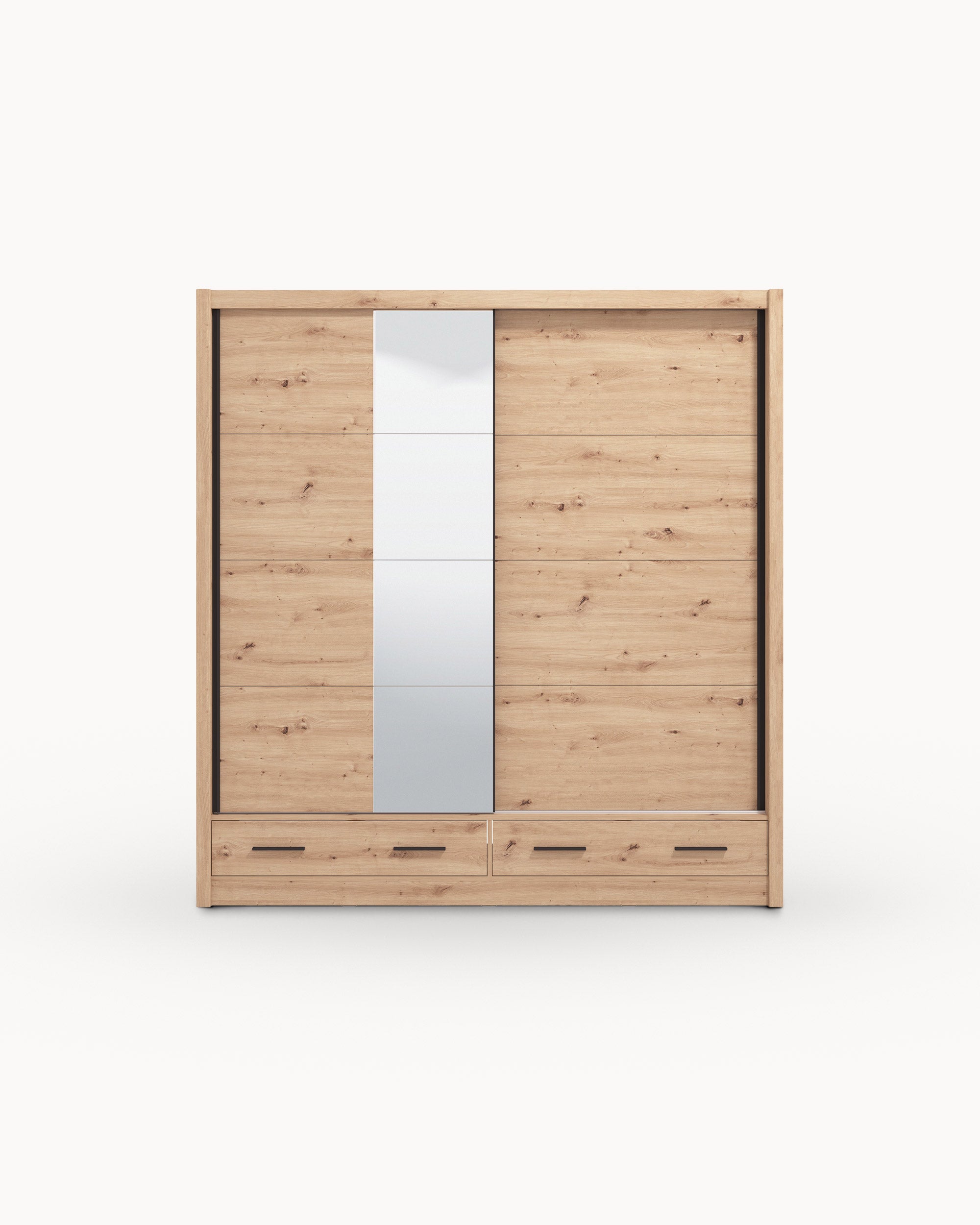 ALBI PLUS wardrobe with 2 doors and 4 drawers