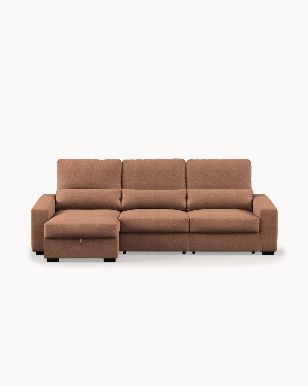 Sofá chaise longue reversível ALABAMA com cama e baú