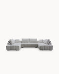 Sofá com dupla chaise longue PANORAMICO