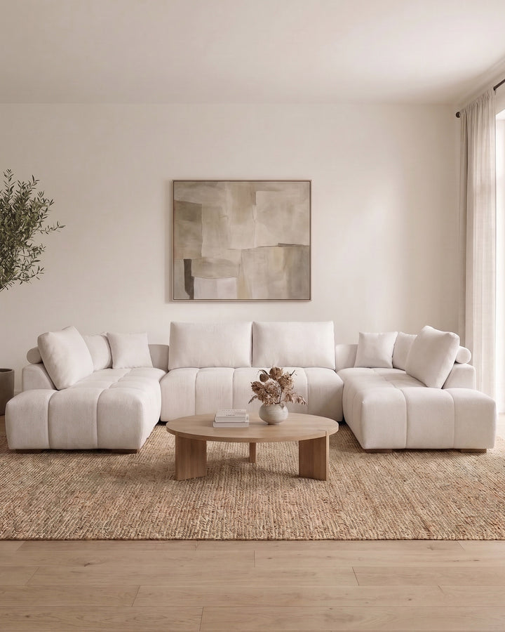 Sofá com dupla chaise longue PANORAMICO