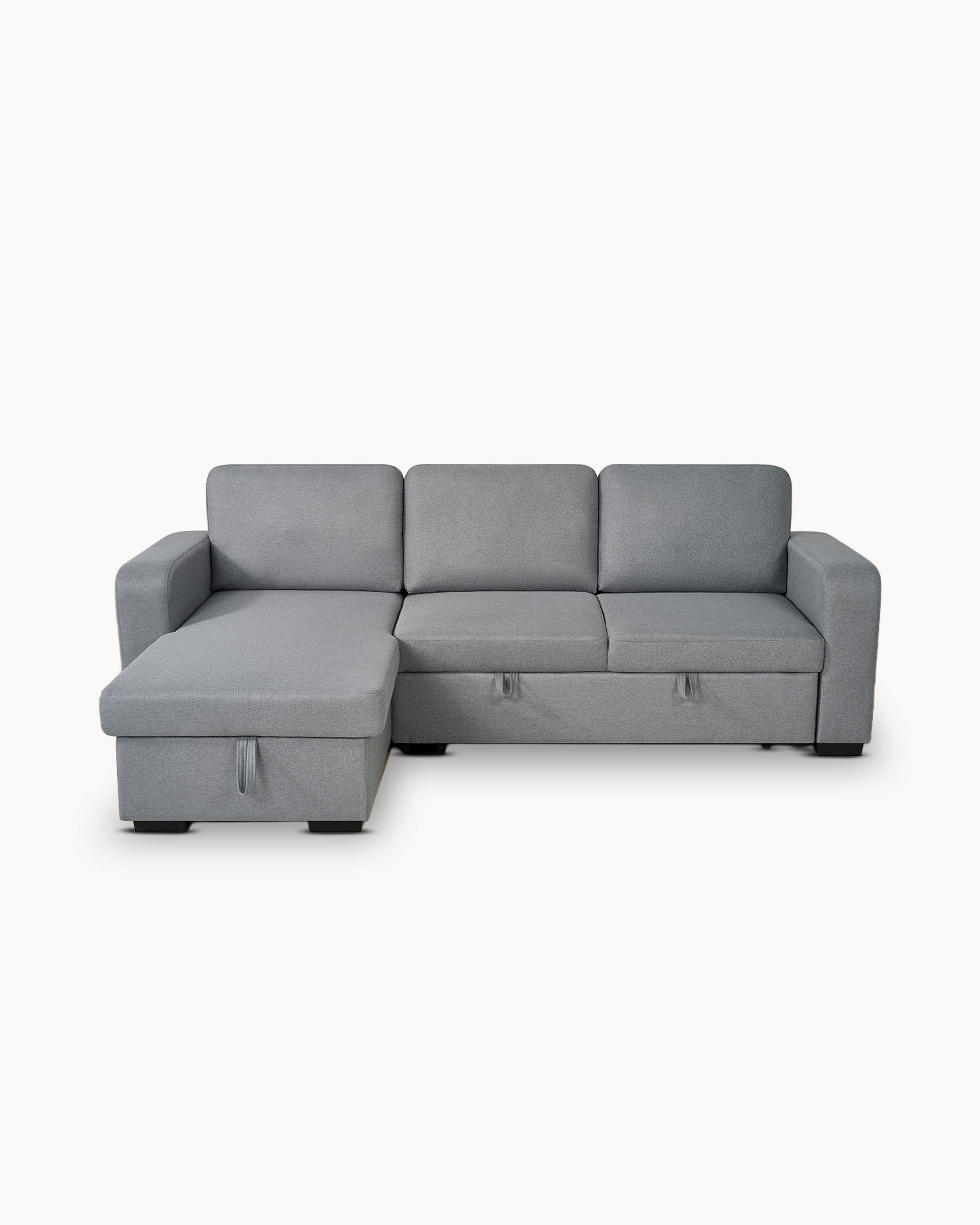 MANHATTAN chaise longue sofa with bed and storage box