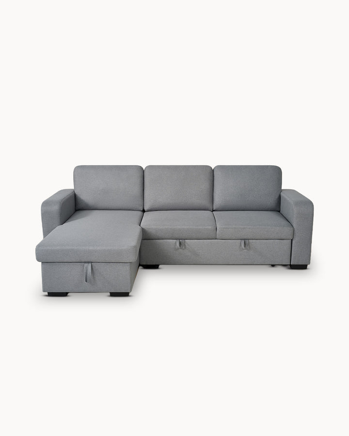 MANHATTAN chaise longue sofa with bed and storage box