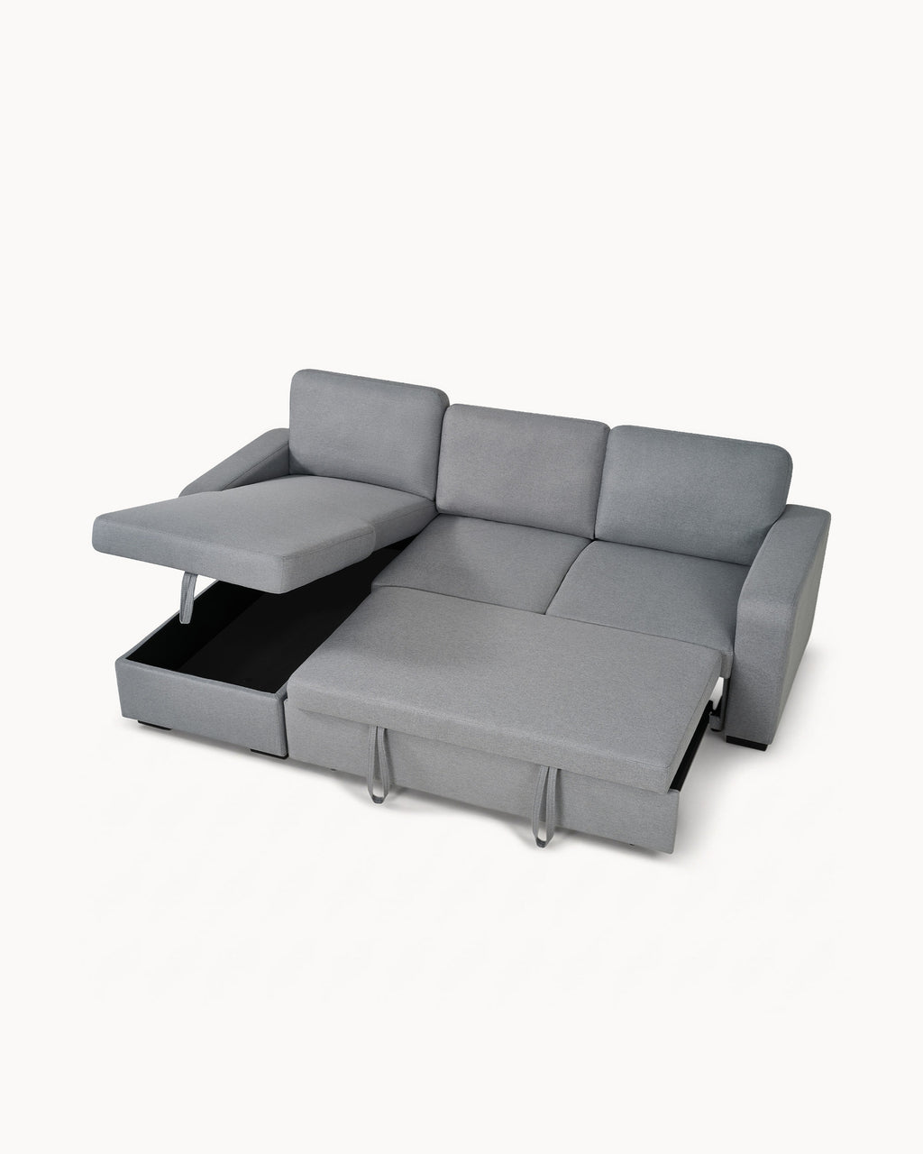 Sofá chaise longue MANHATTAN con cama y arcón