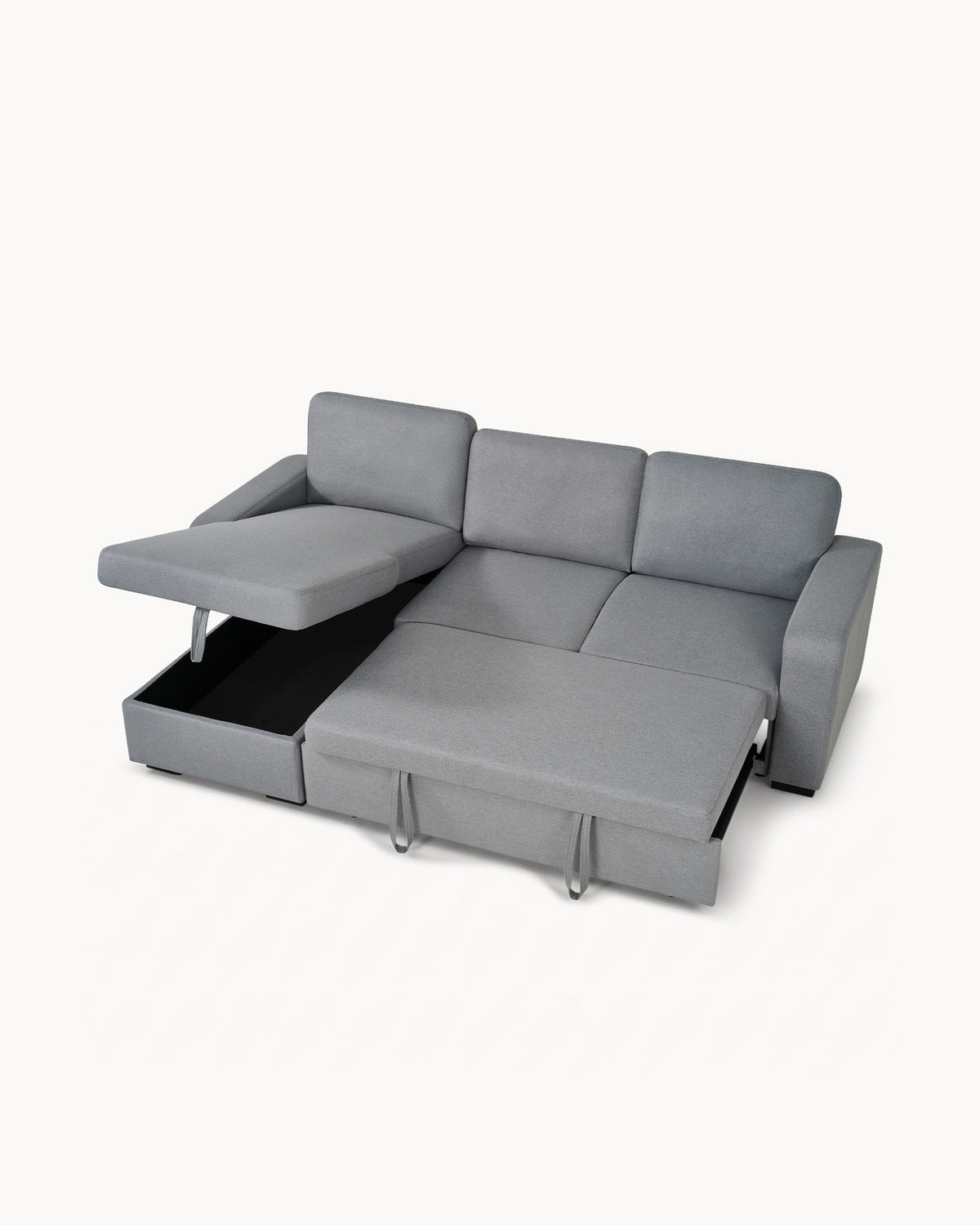 Sofá chaise longue MANHATTAN con cama y arcón