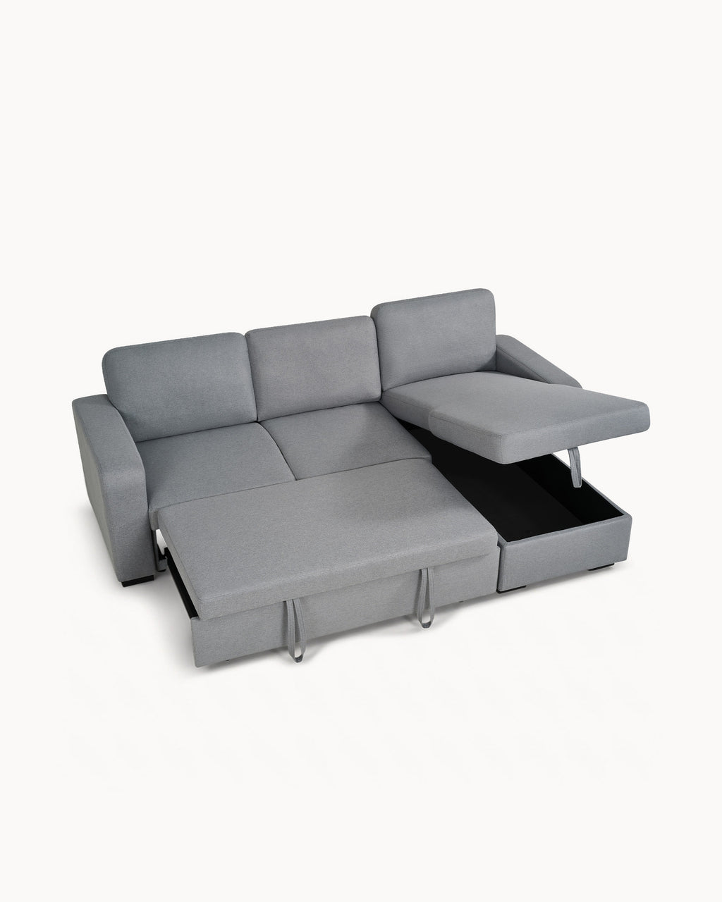 Sofá chaise longue MANHATTAN con cama y arcón