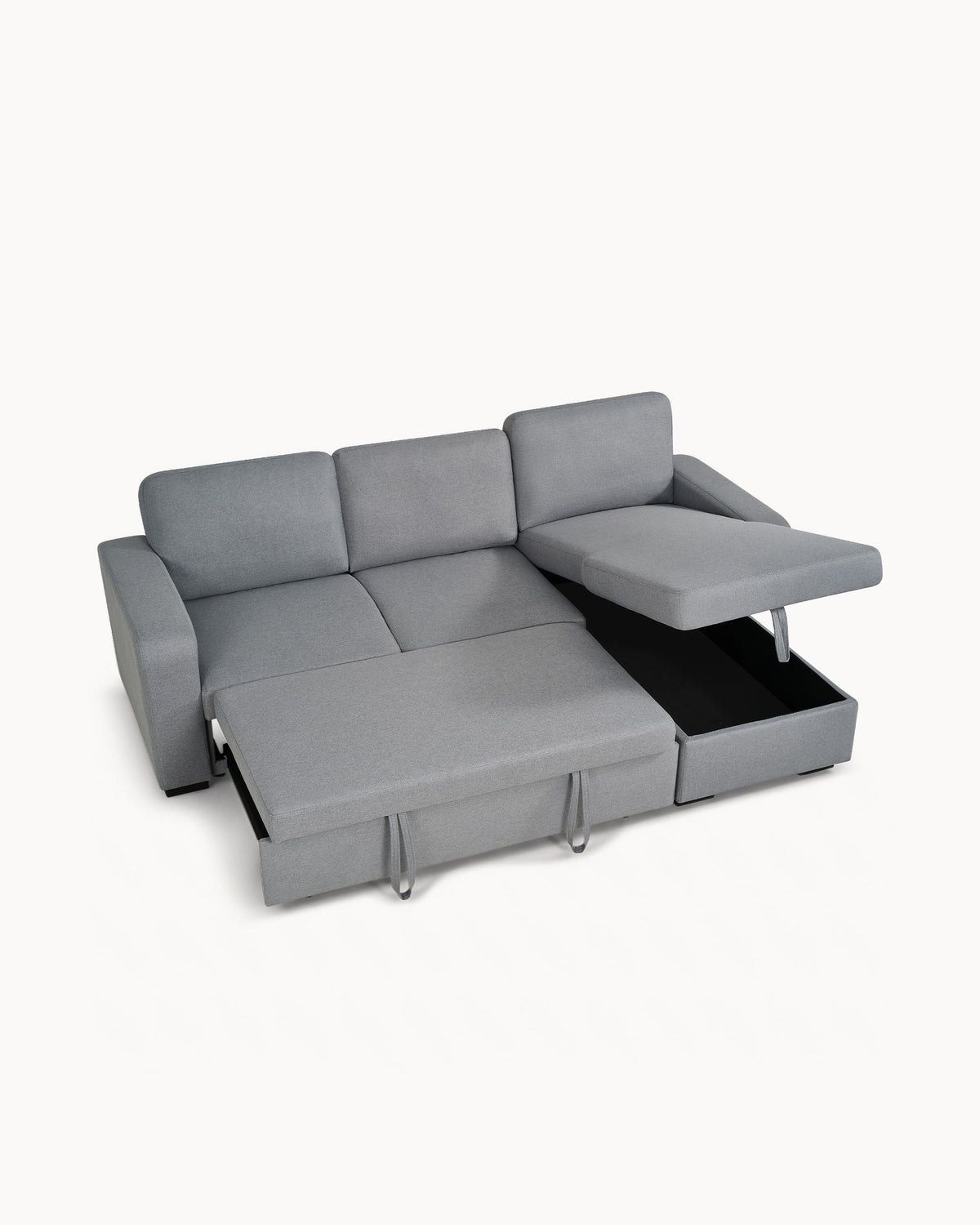 Sofá chaise longue MANHATTAN con cama y arcón