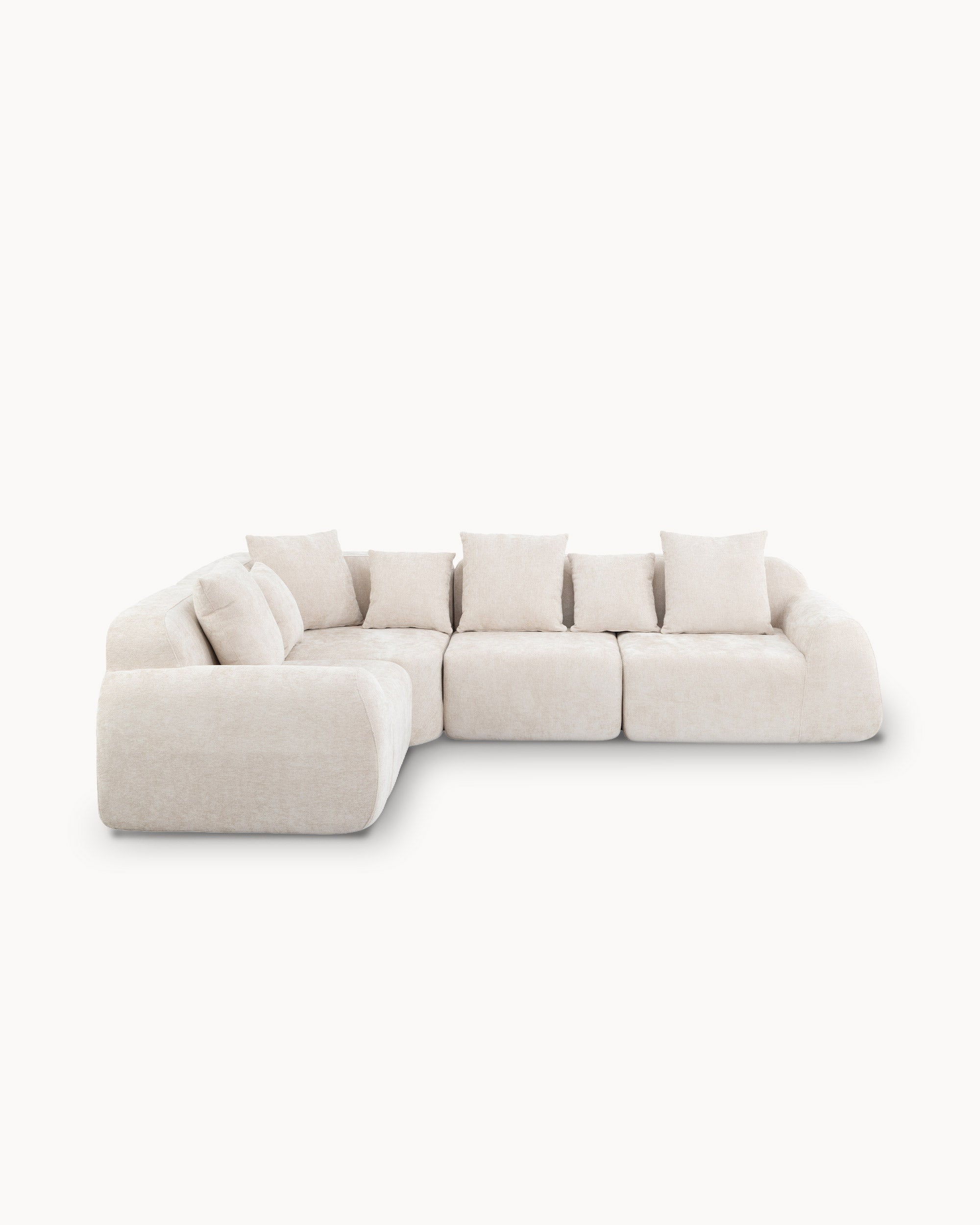 Sofás POP UP! Sofá modular de canto ZOEY embalado a vácuo