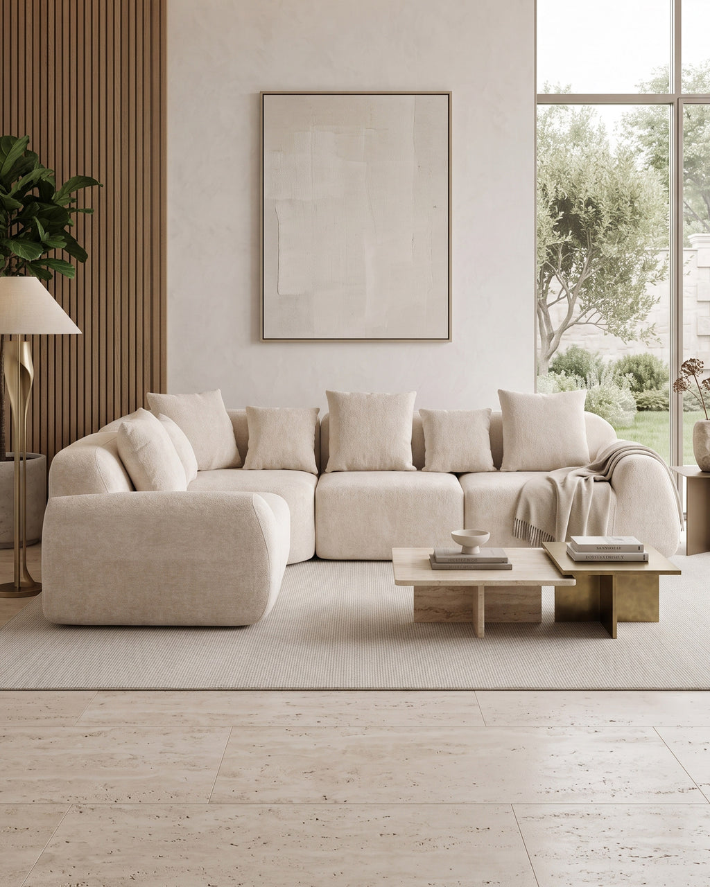 Sofás POP UP! Sofá modular de canto ZOEY embalado a vácuo