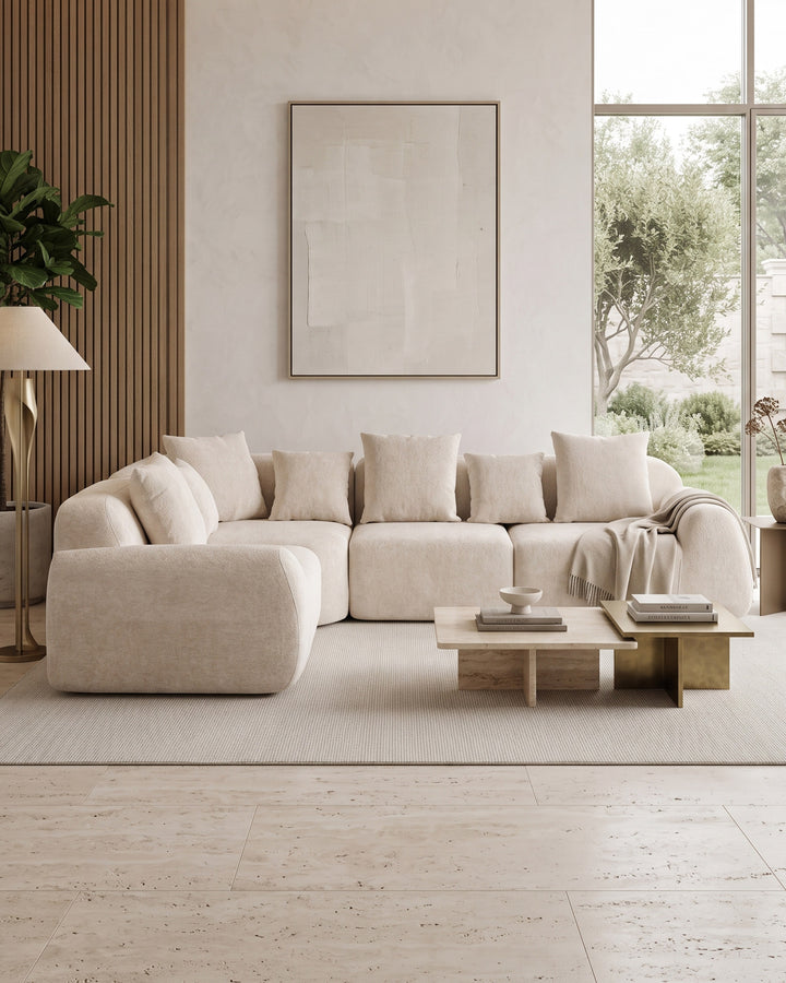Sofás POP UP! Sofá modular de canto ZOEY embalado a vácuo