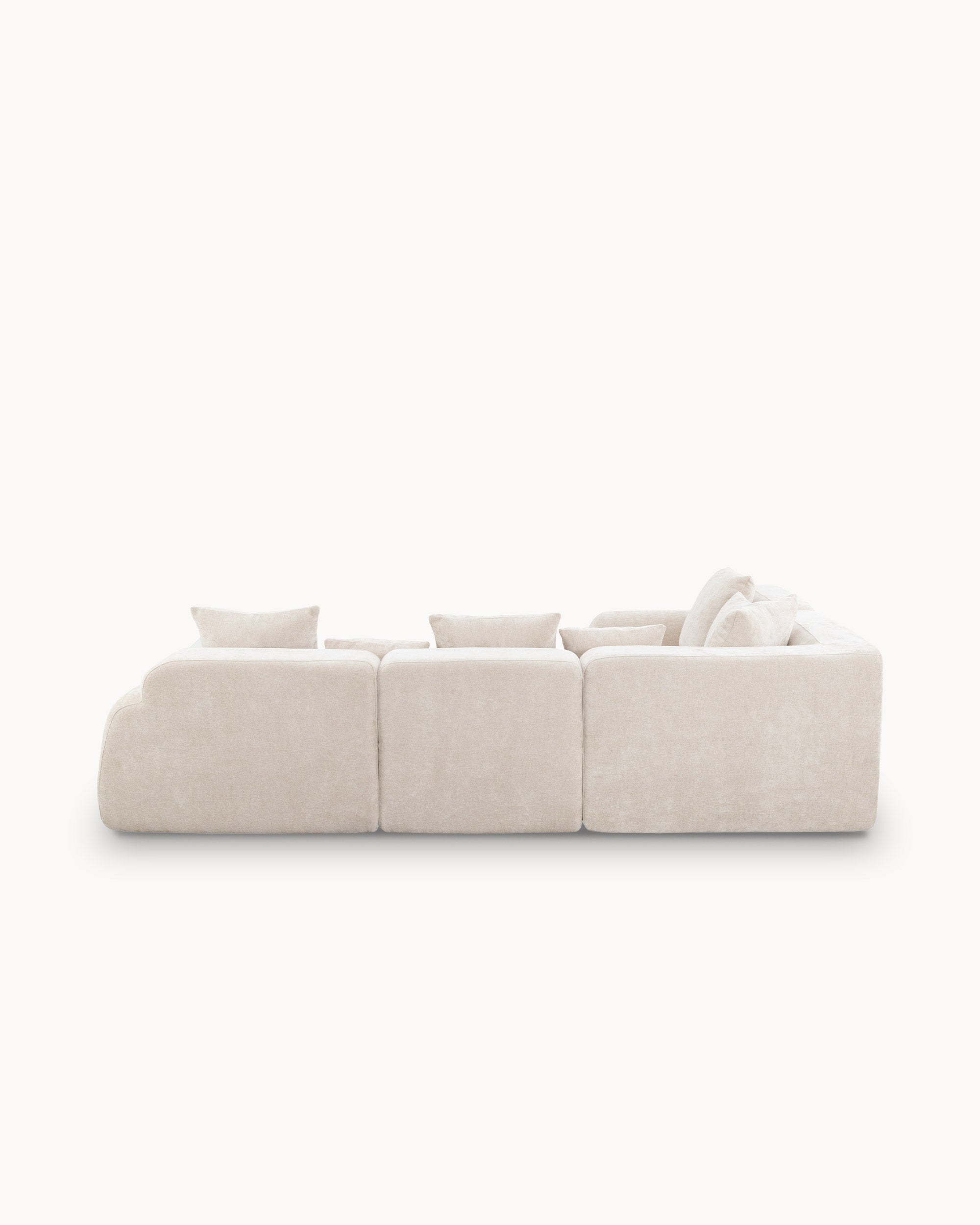 Sofás POP UP! Sofá modular de canto ZOEY embalado a vácuo