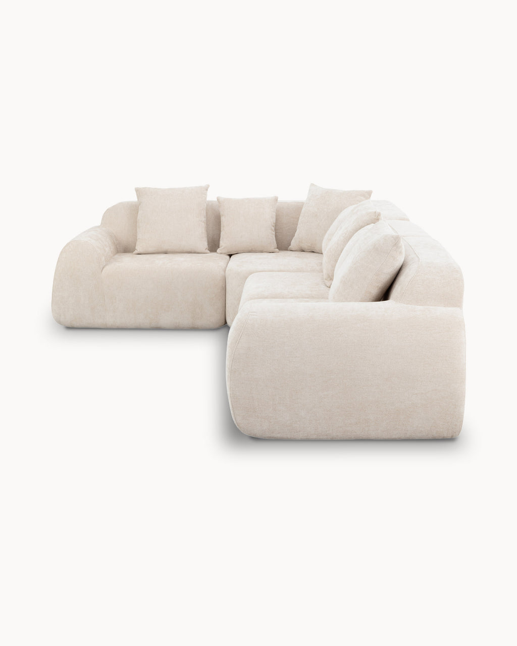 Sofás POP UP! Sofá modular de canto ZOEY embalado a vácuo