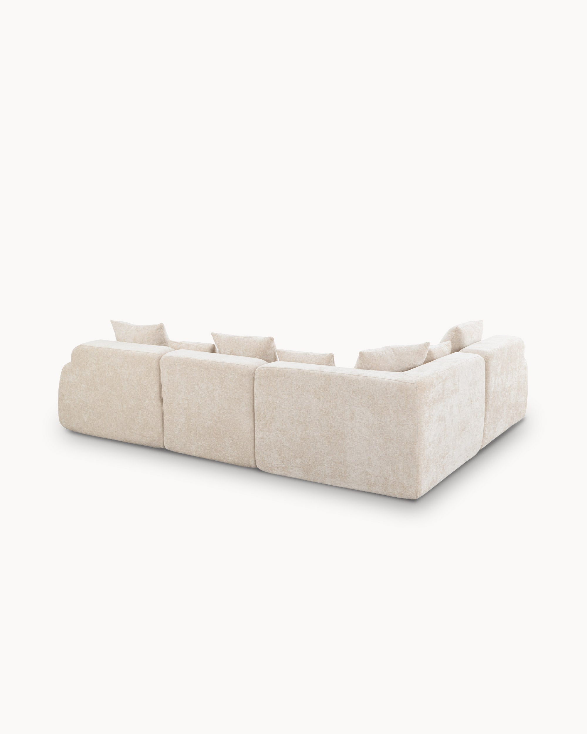 Sofás POP UP! Sofá modular de canto ZOEY embalado a vácuo
