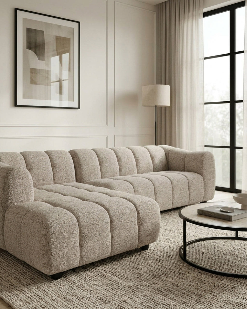 Sofá chaise longue BRIGITTE