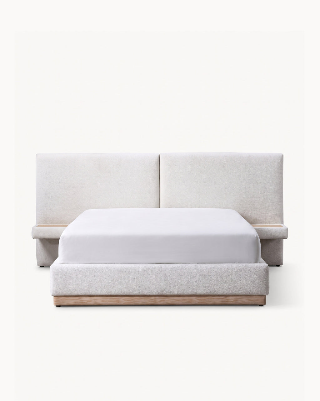 Cama de matrimonio elevable NAPOLI con 2 mesitas de noche