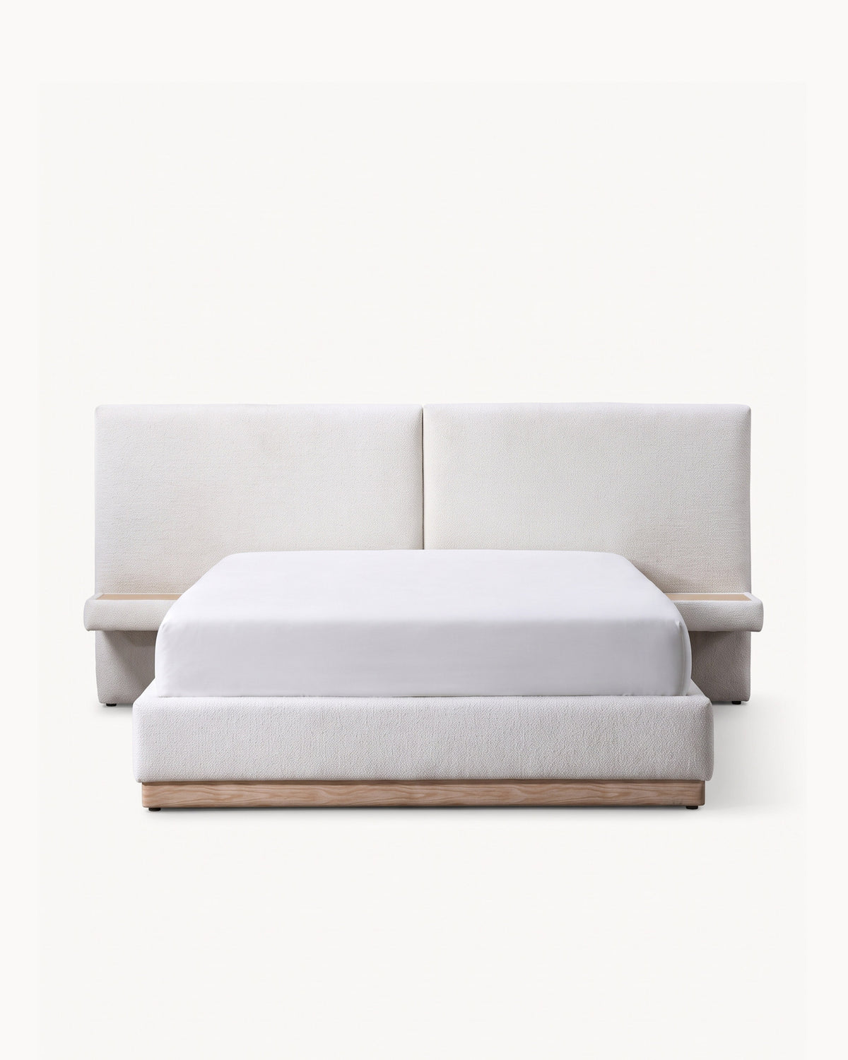 Cama de matrimonio elevable NAPOLI con 2 mesitas de noche