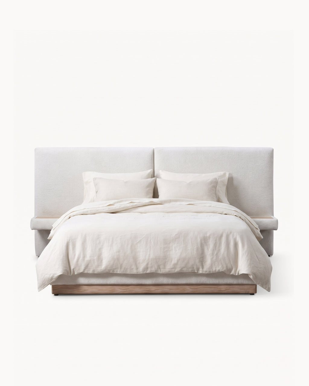 Cama de matrimonio elevable NAPOLI con 2 mesitas de noche