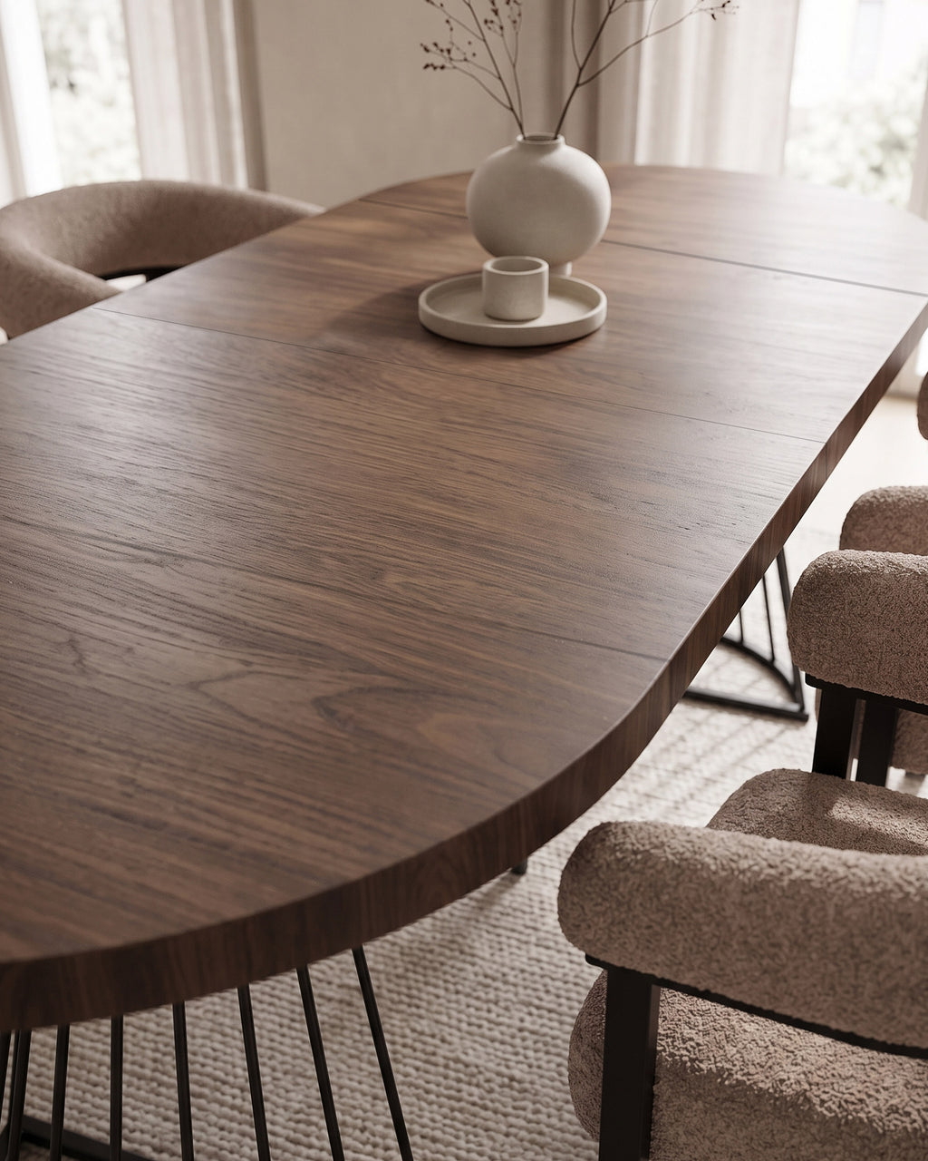 Mesa extensible CECILE (110-260cm)