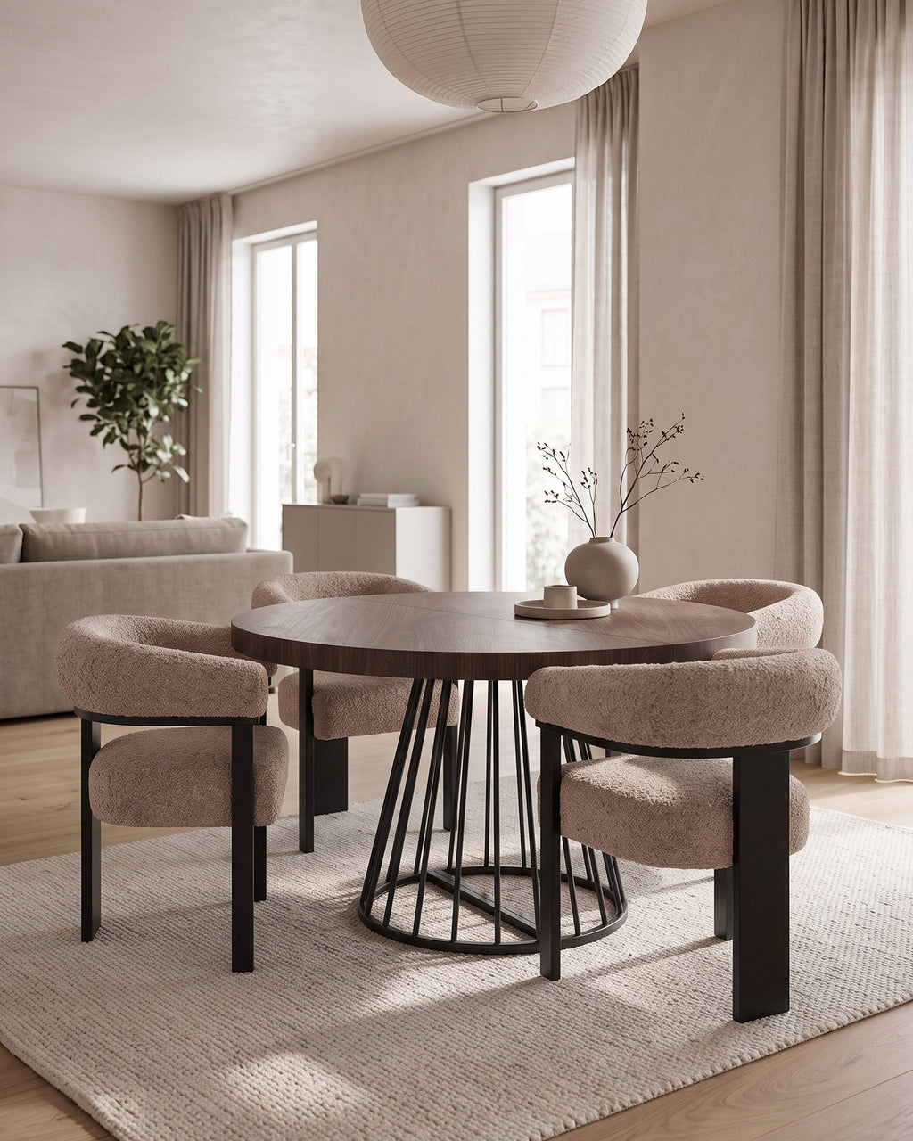 Mesa extensible CECILE (110-260cm)