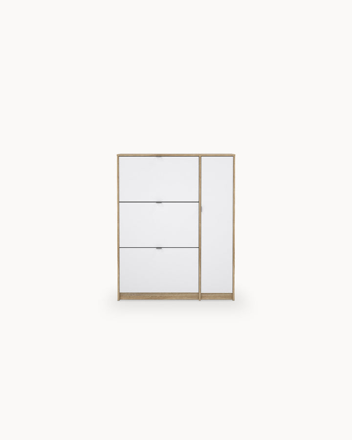 Sapateira BEIRA com 3 portas basculantes e 1 porta adicional