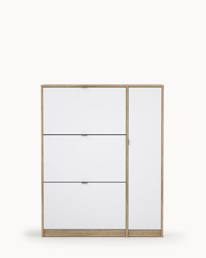 Sapateira BEIRA com 3 portas basculantes e 1 porta adicional