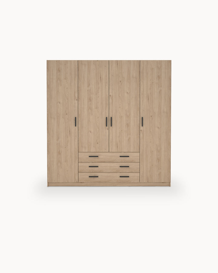 Roupeiro GERÊS com 4 portas e 3 gavetas